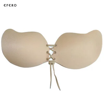 1Pcs Sexy Self-Adhesive Invisible Silicone Bra Woman Push Up Bras Bust Front Closure Gel Strapless Backless Seamless Sticky Bras