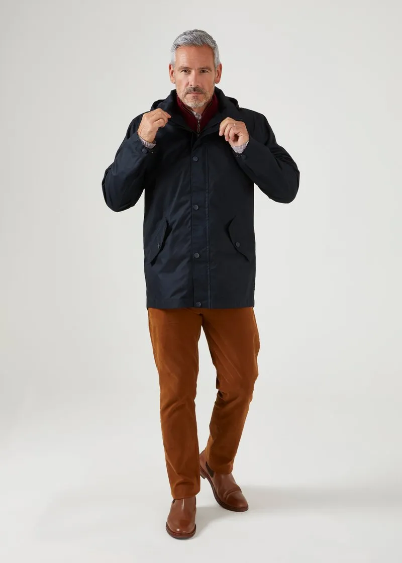 40% OFF - ALAN PAINE Fernley Parka - Mens Waterproof - Navy - Size: 5XL