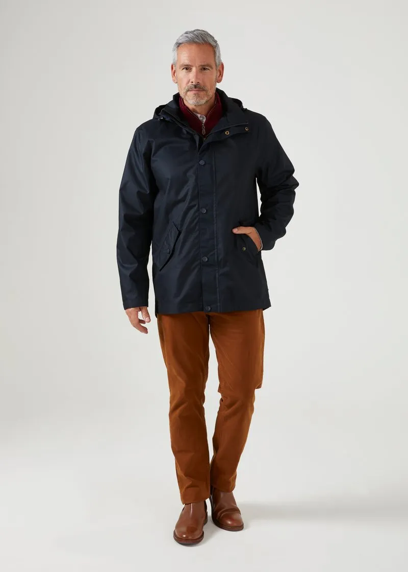 40% OFF - ALAN PAINE Fernley Parka - Mens Waterproof - Navy - Size: 5XL