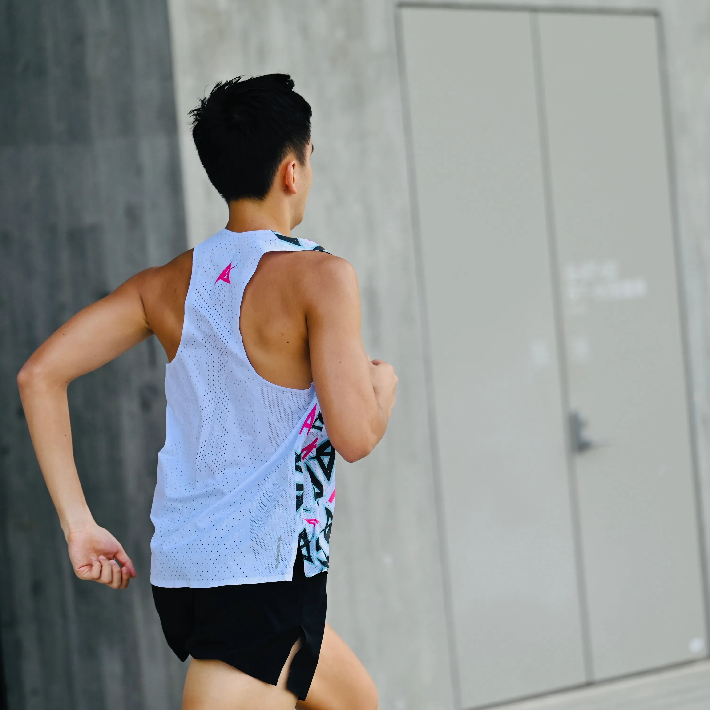 AKIV Elite Singlet Unisex | Limited Color Blue & White