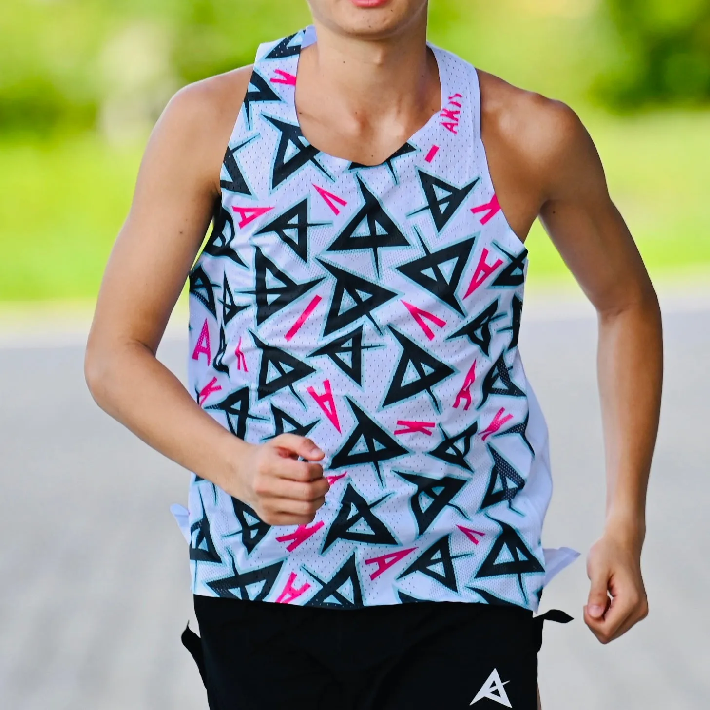 AKIV Elite Singlet Unisex | Limited Color Blue & White