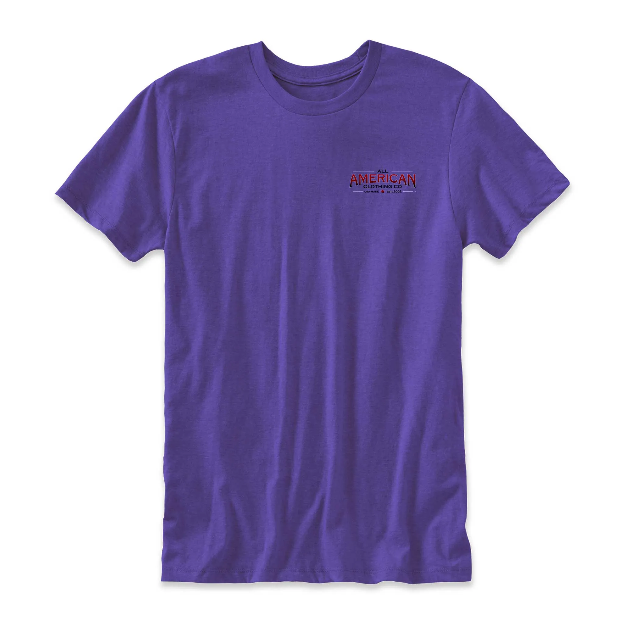 All American Clothing Co. - Make Something Happen Today T-Shirt - Purple