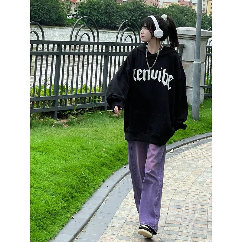 Anti-Pilling Plus Velvet Faux Cotton Print Stripe Double Layer Sweatshirt