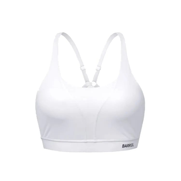 Barrel Women Sunset Bra Top-WHITE