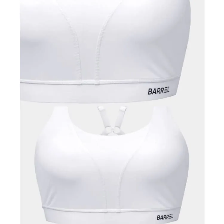 Barrel Women Sunset Bra Top-WHITE