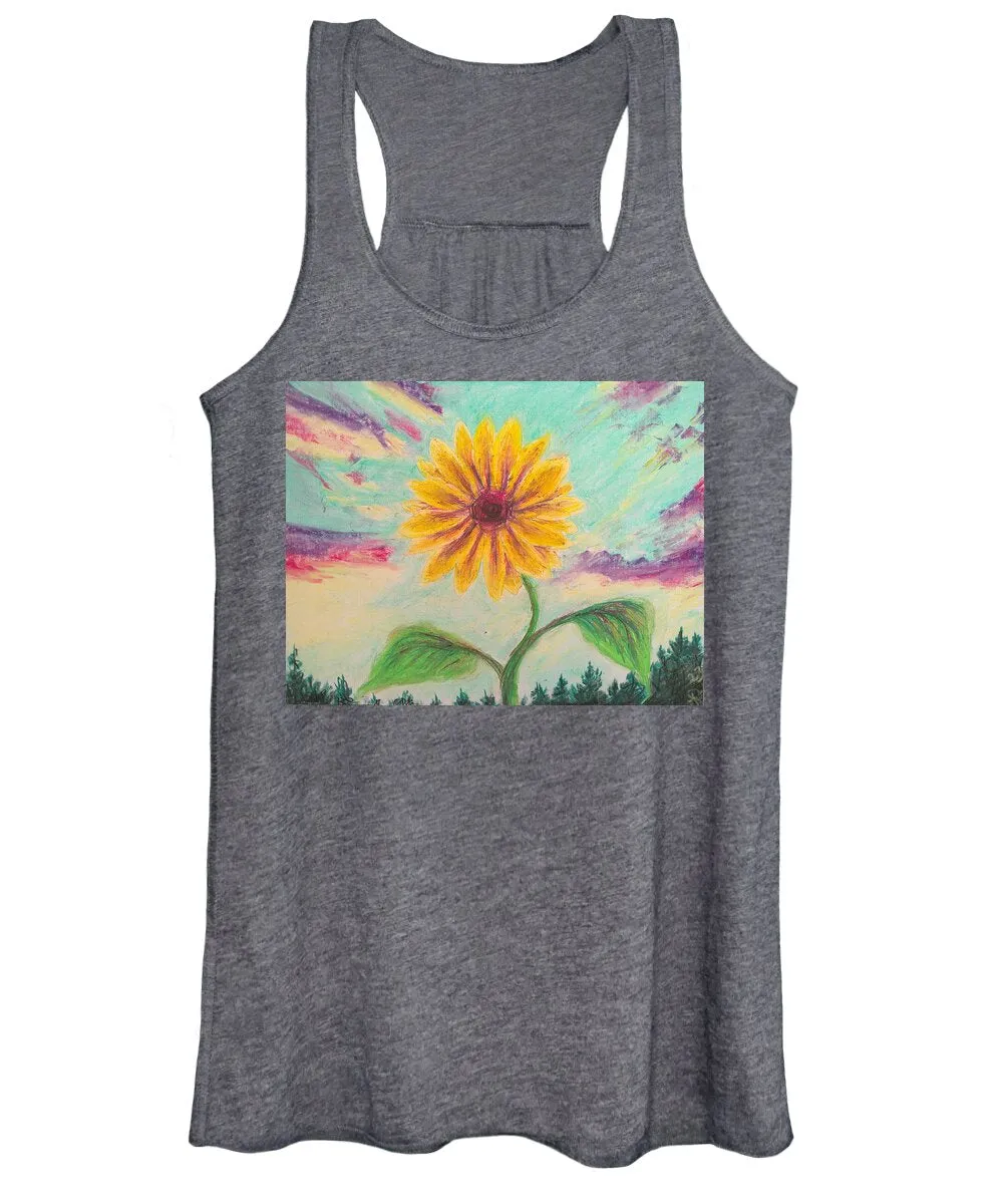 Berry Sunflower - Women's Tank Top