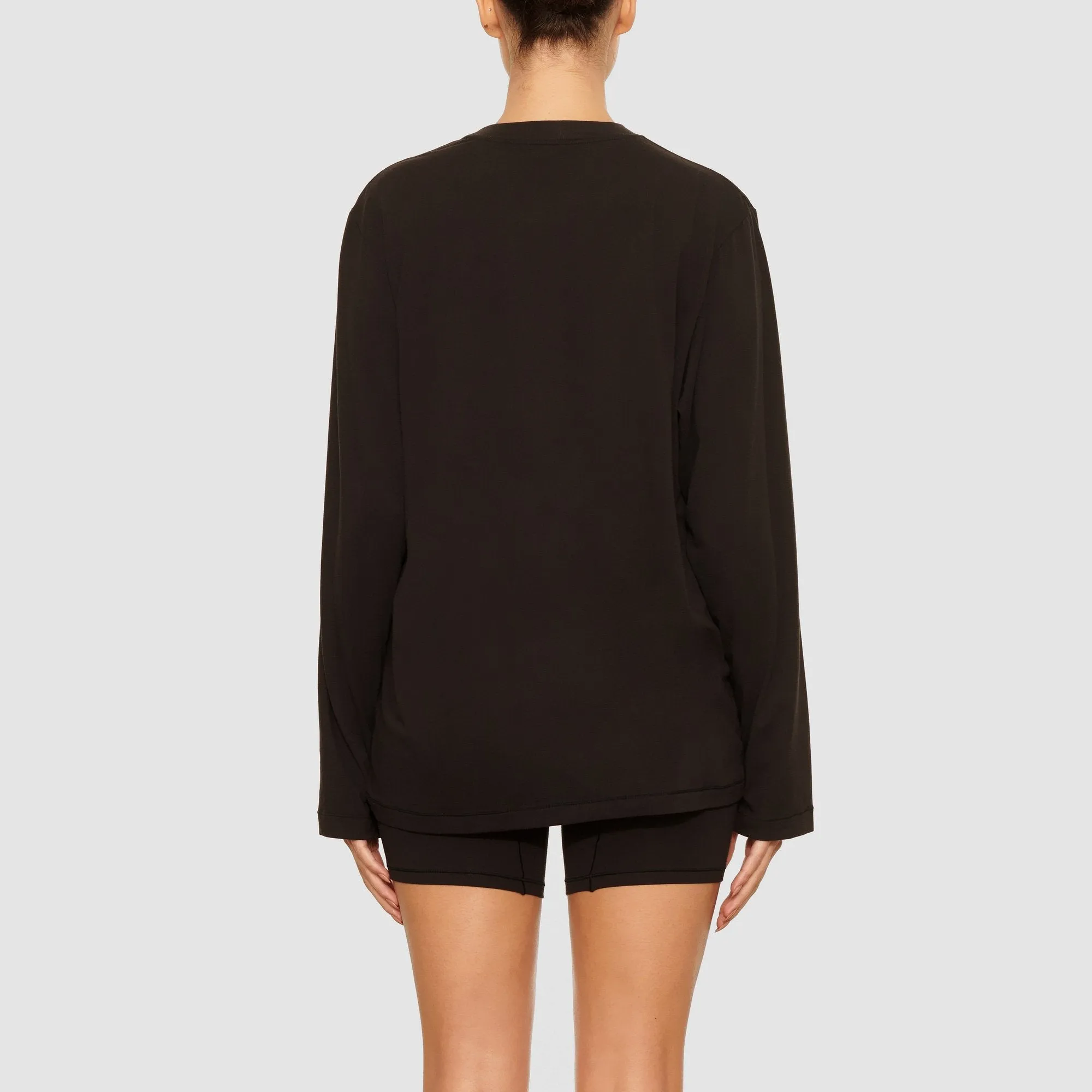 BOYFRIEND LONG SLEEVE T-SHIRT | ONYX