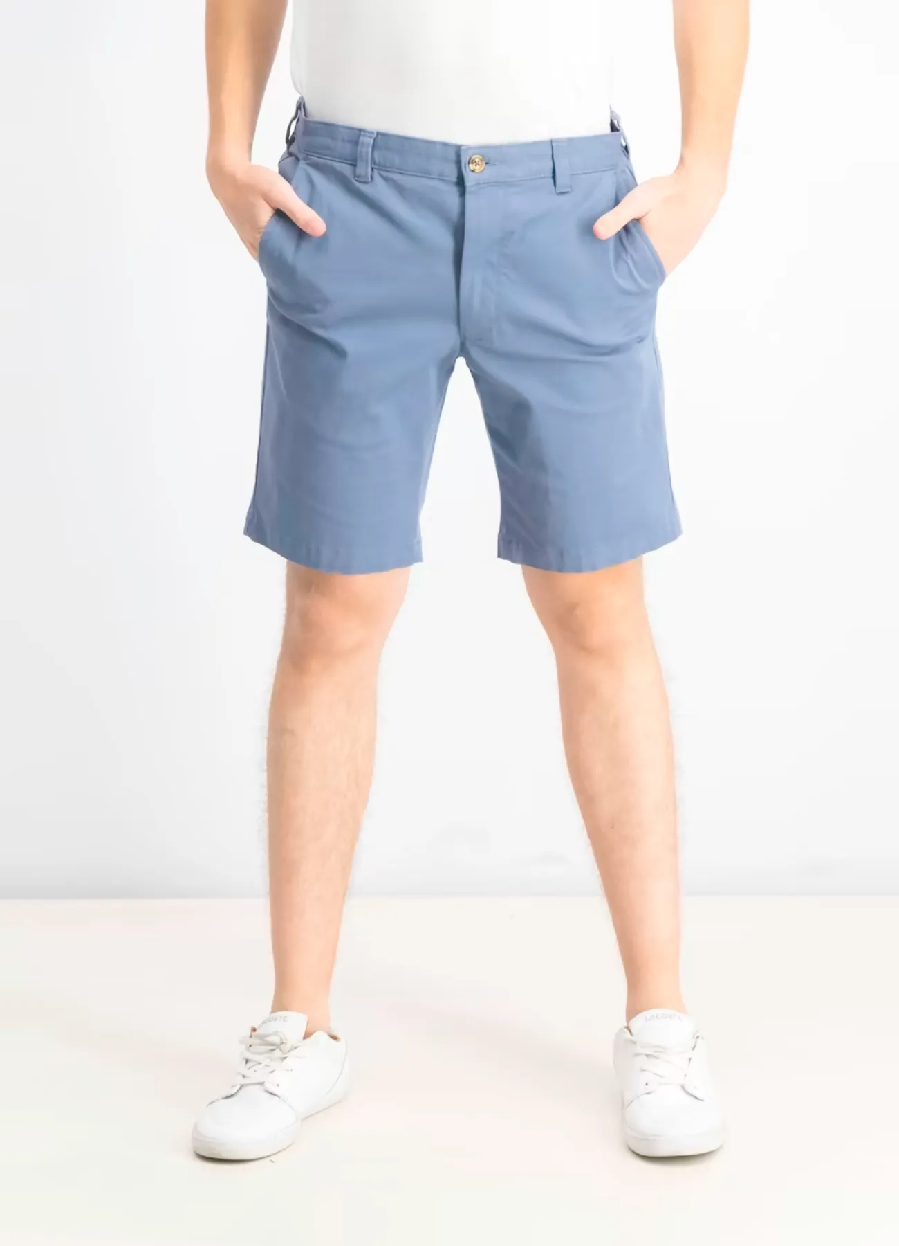 Club Room Gabardine Shorts - Petrol