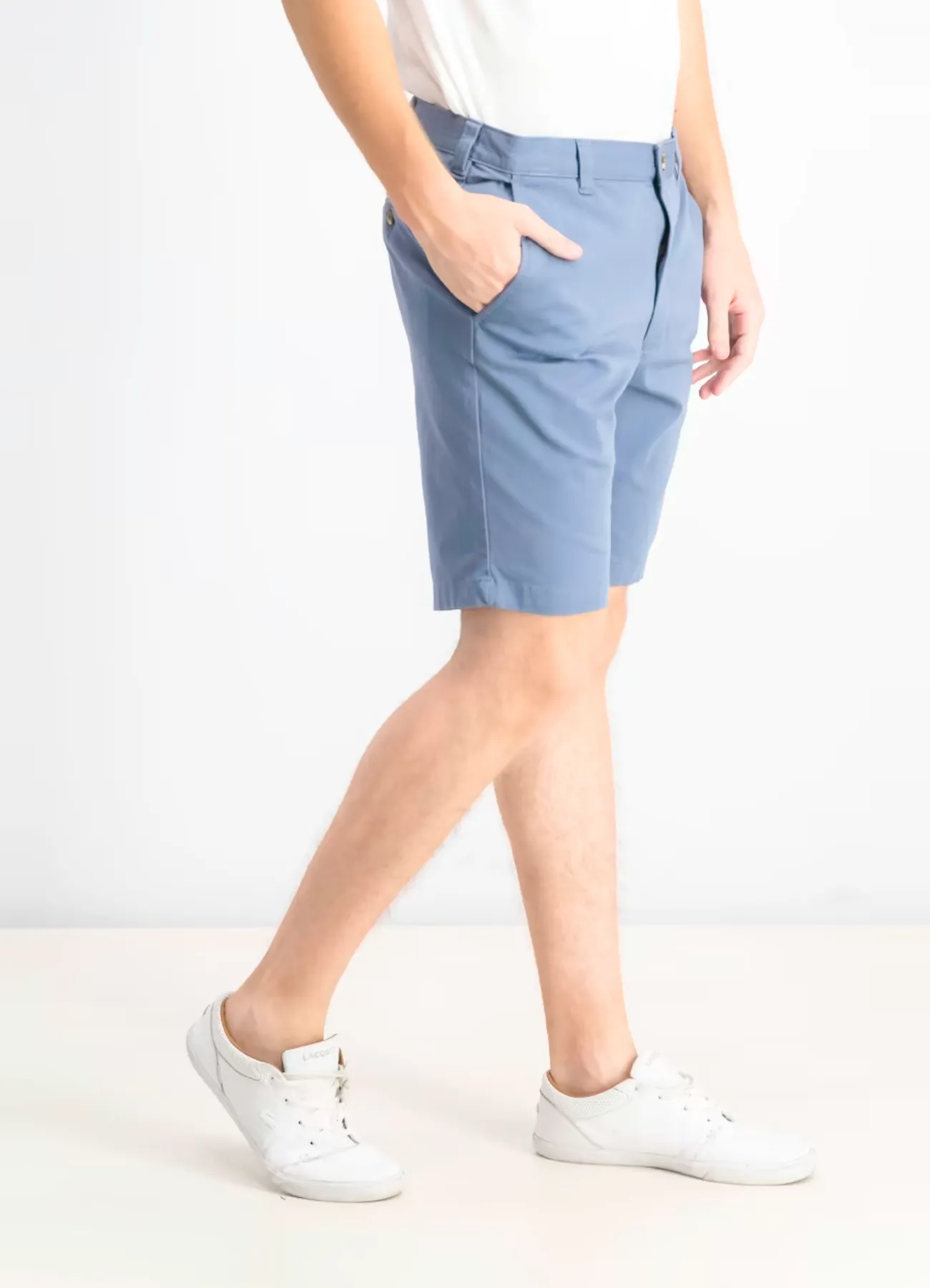 Club Room Gabardine Shorts - Petrol