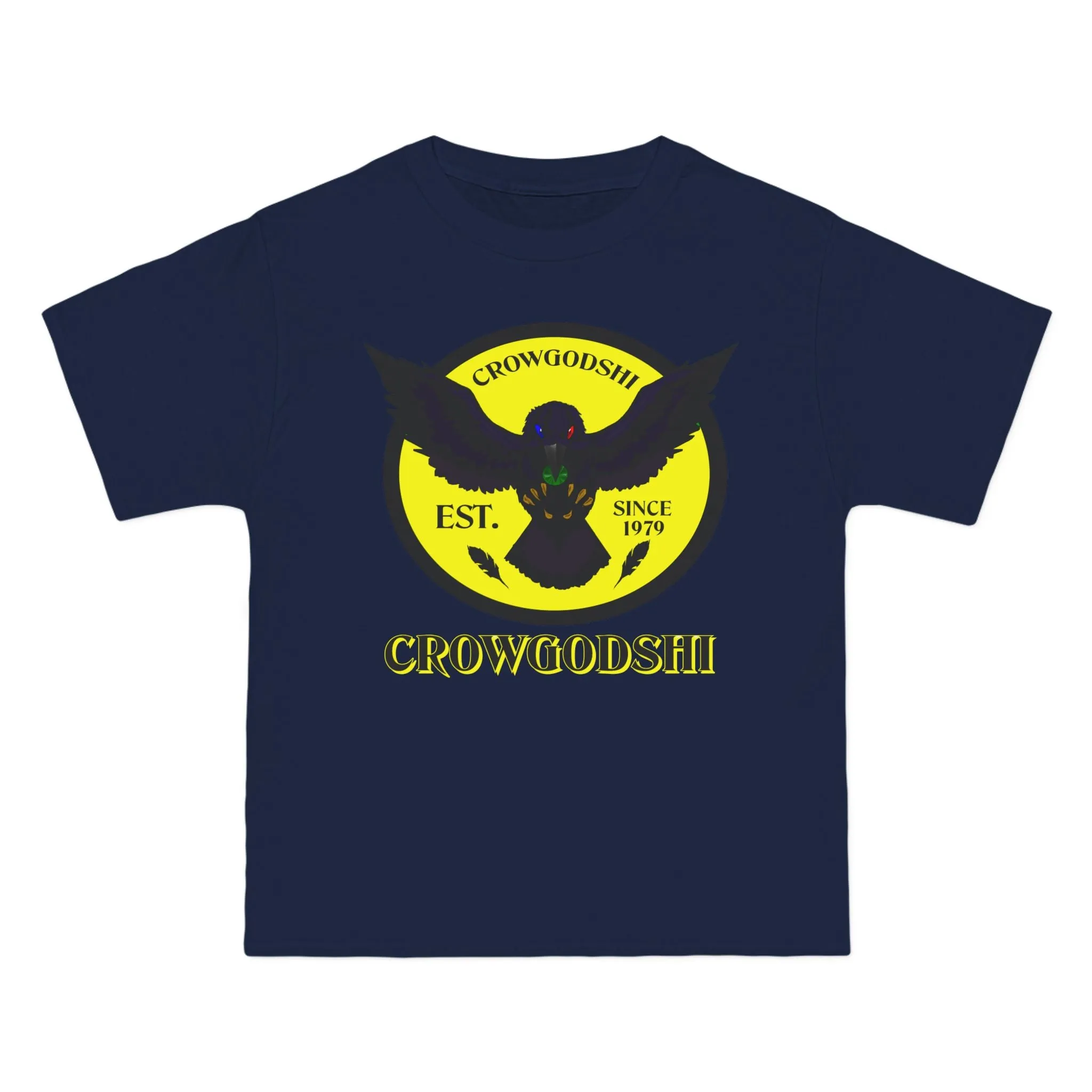 Crowgodshi First Generation Limited Edition Beefy-T®, YELLOW LOGO