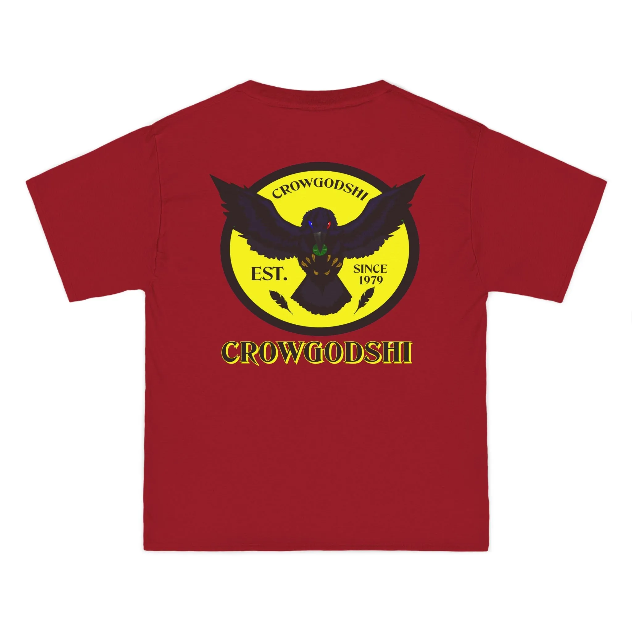 Crowgodshi First Generation Limited Edition Beefy-T®, YELLOW LOGO