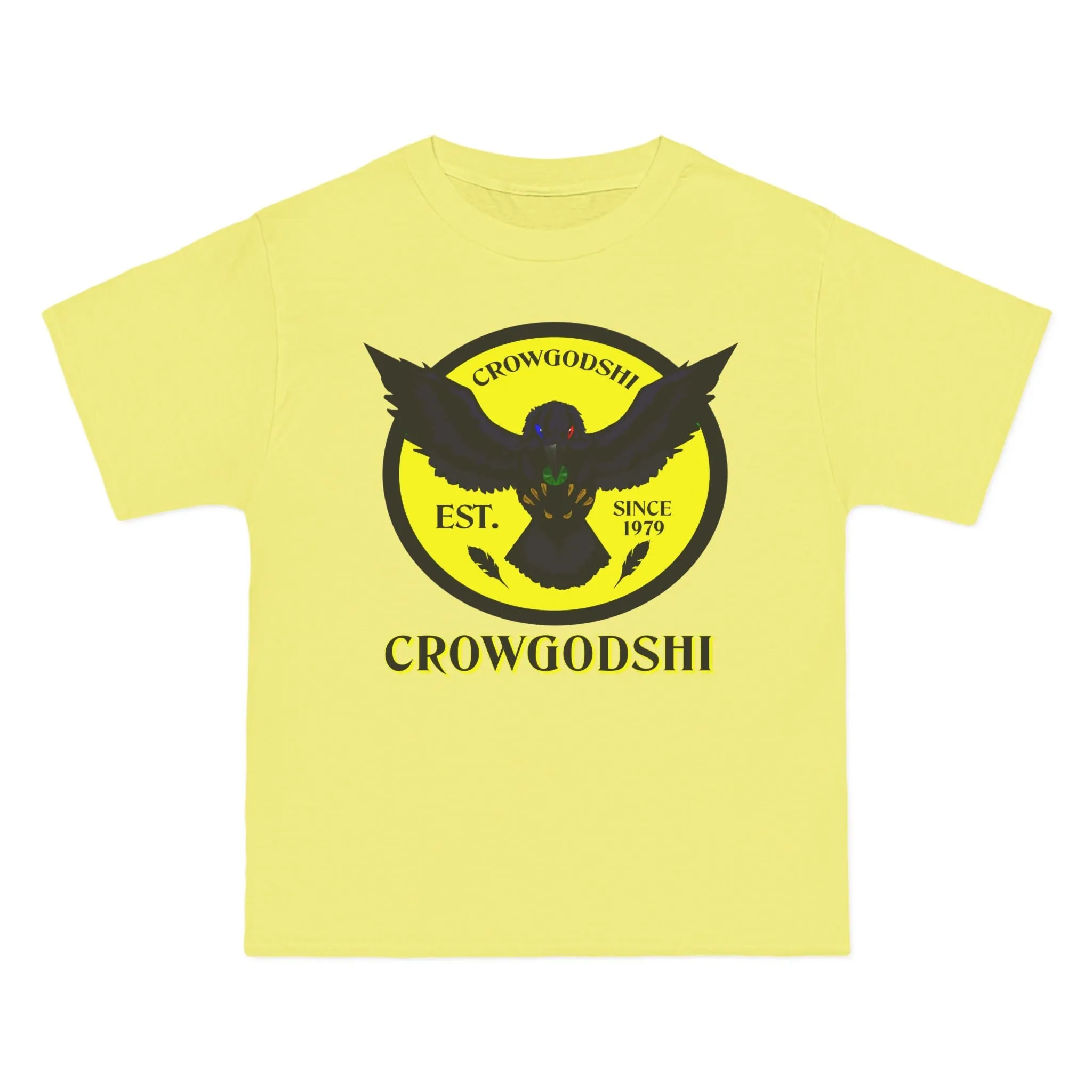 Crowgodshi First Generation Limited Edition Beefy-T®, YELLOW LOGO