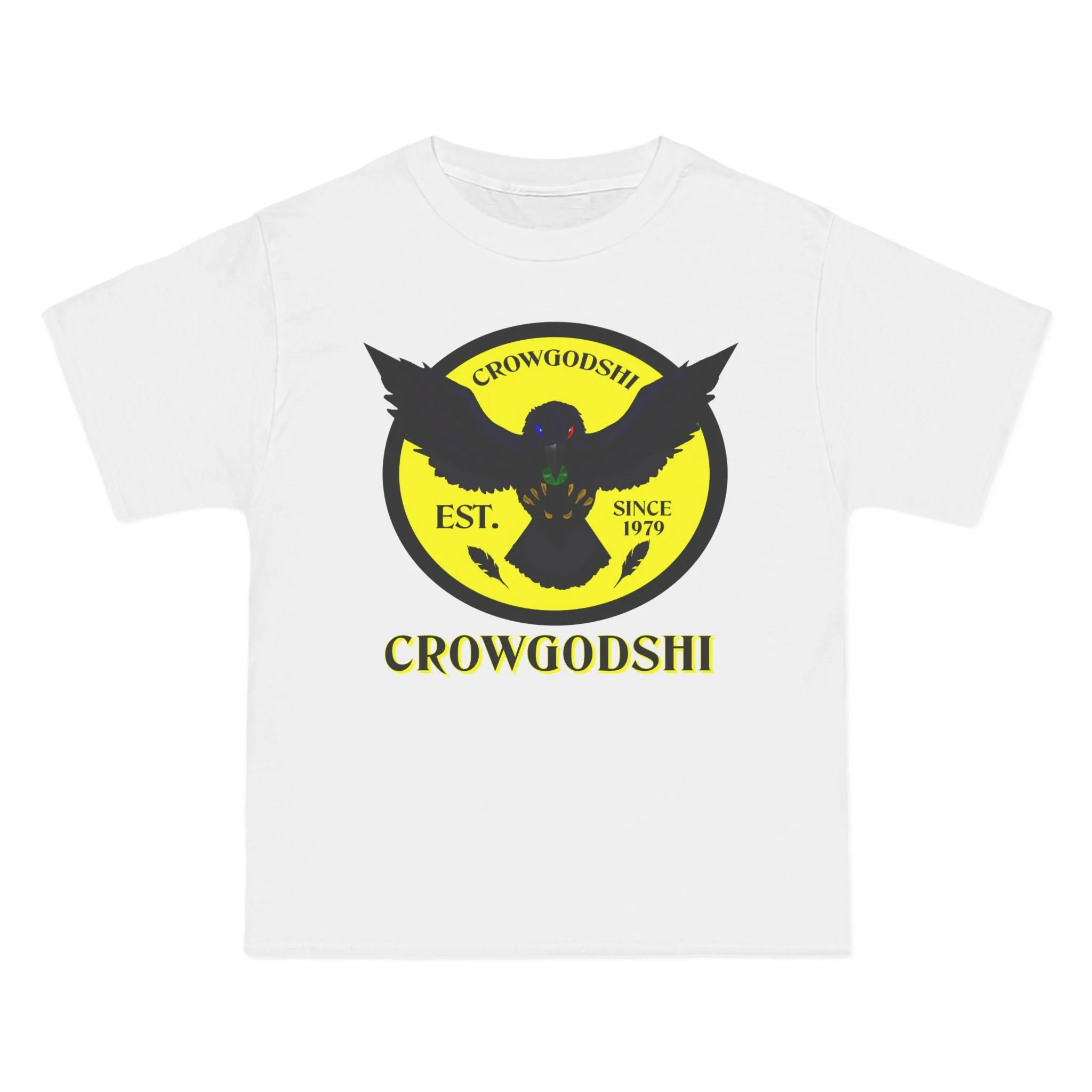 Crowgodshi First Generation Limited Edition Beefy-T®, YELLOW LOGO