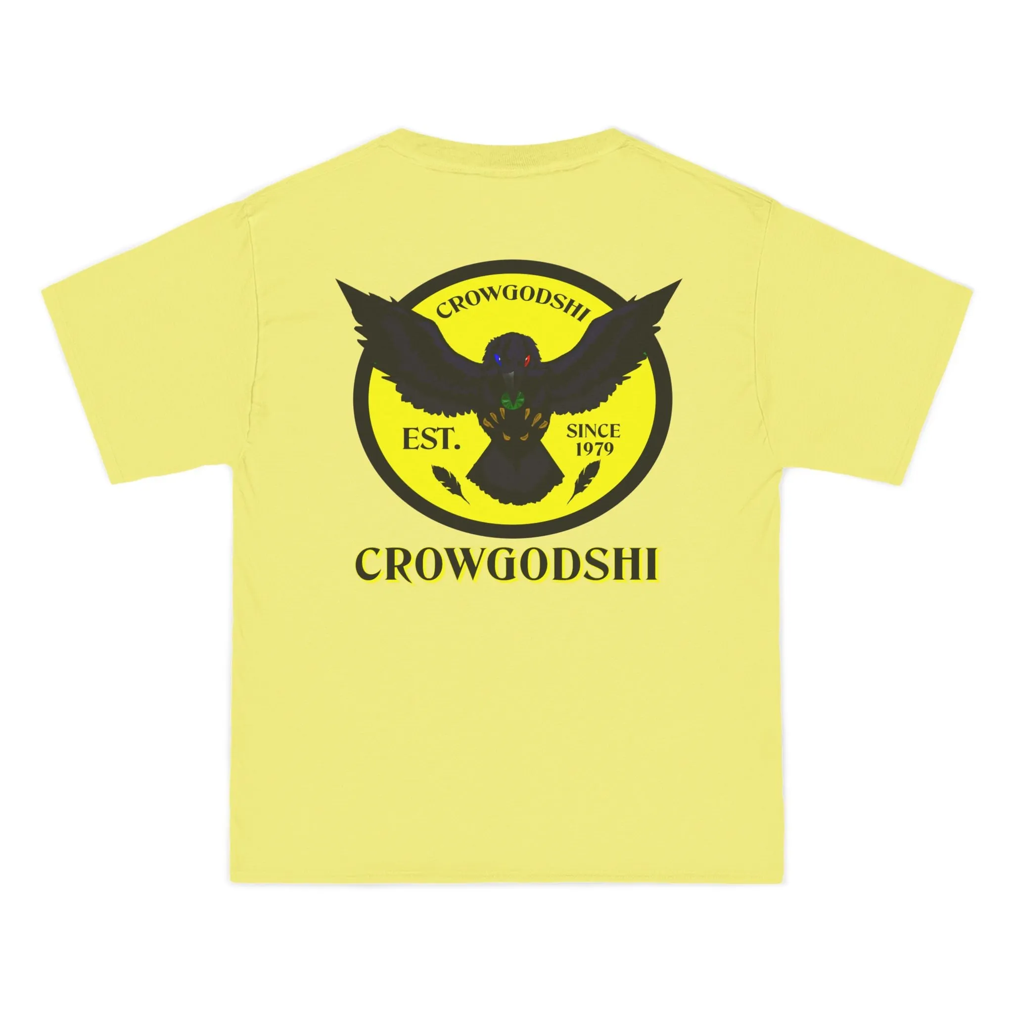 Crowgodshi First Generation Limited Edition Beefy-T®, YELLOW LOGO