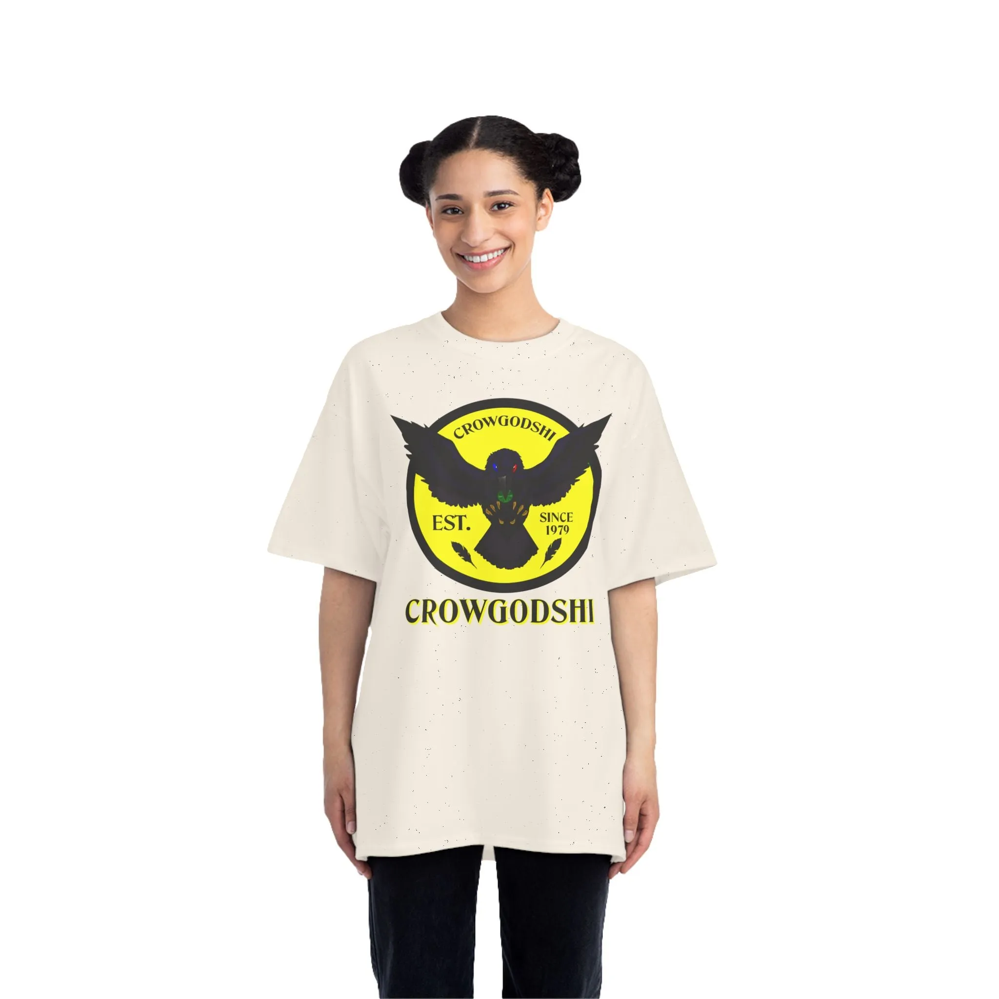 Crowgodshi First Generation Limited Edition Beefy-T®, YELLOW LOGO