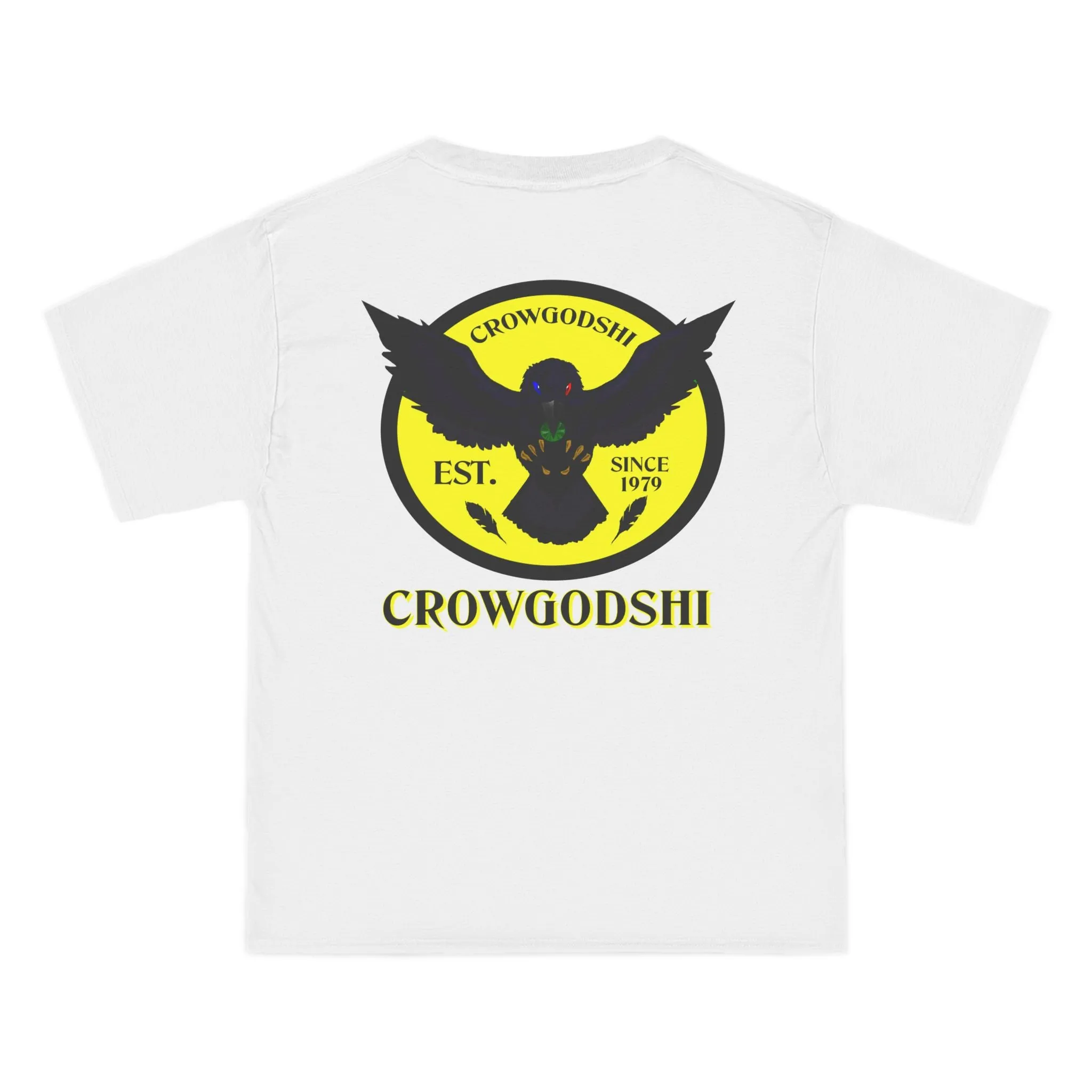 Crowgodshi First Generation Limited Edition Beefy-T®, YELLOW LOGO