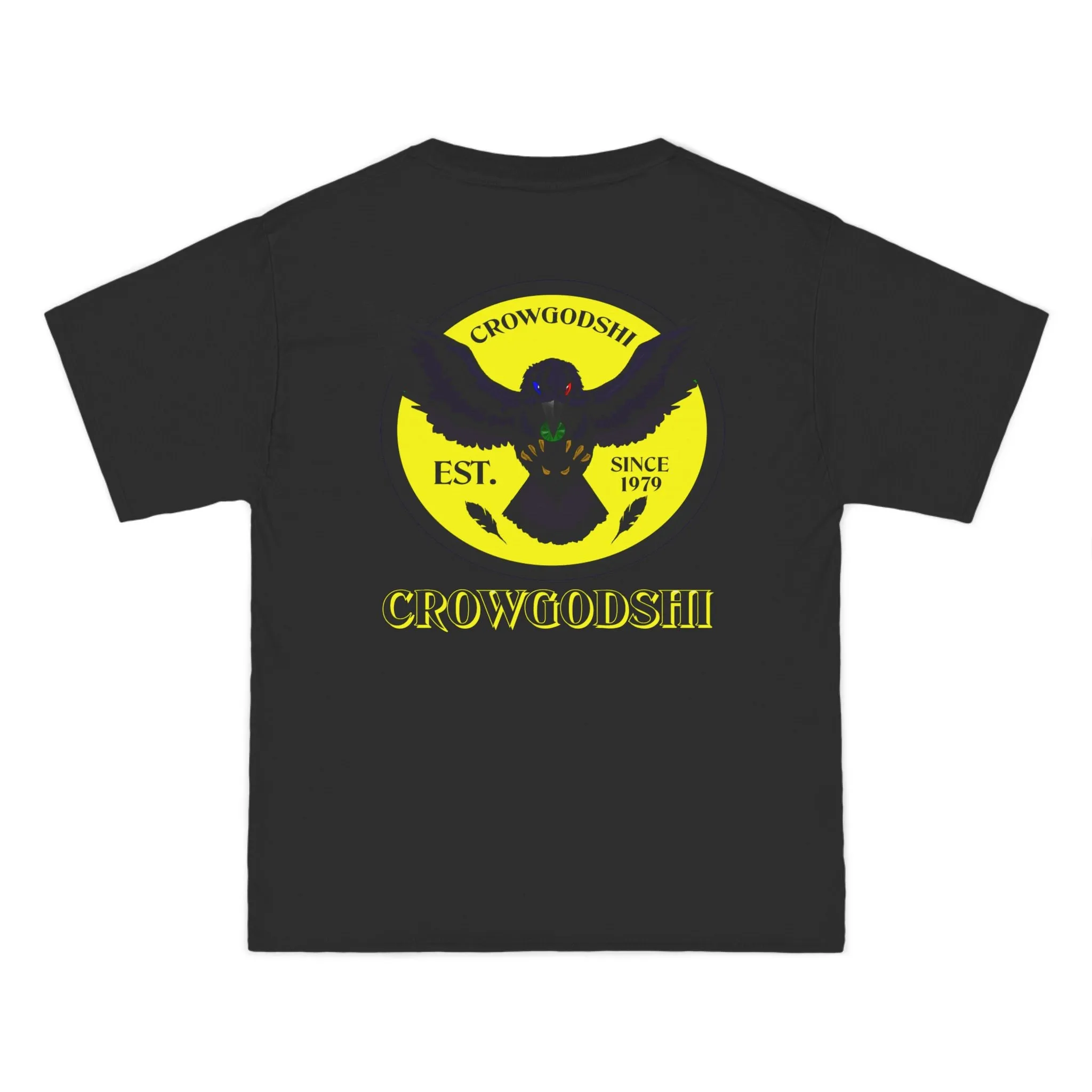 Crowgodshi First Generation Limited Edition Beefy-T®, YELLOW LOGO