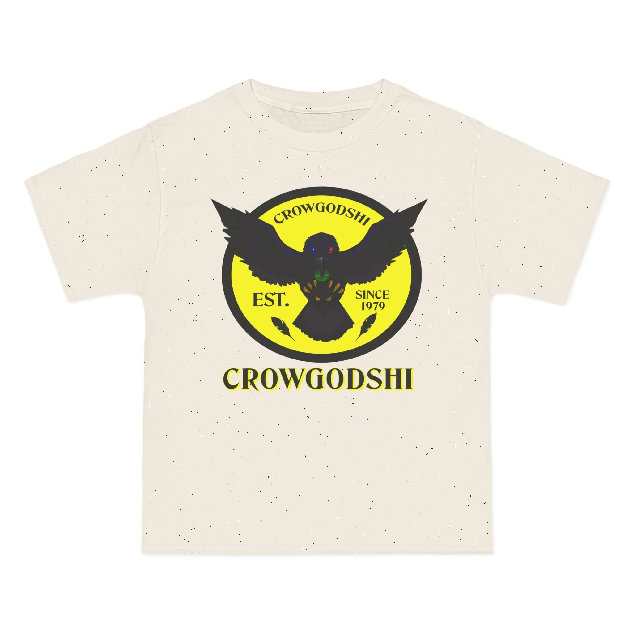 Crowgodshi First Generation Limited Edition Beefy-T®, YELLOW LOGO