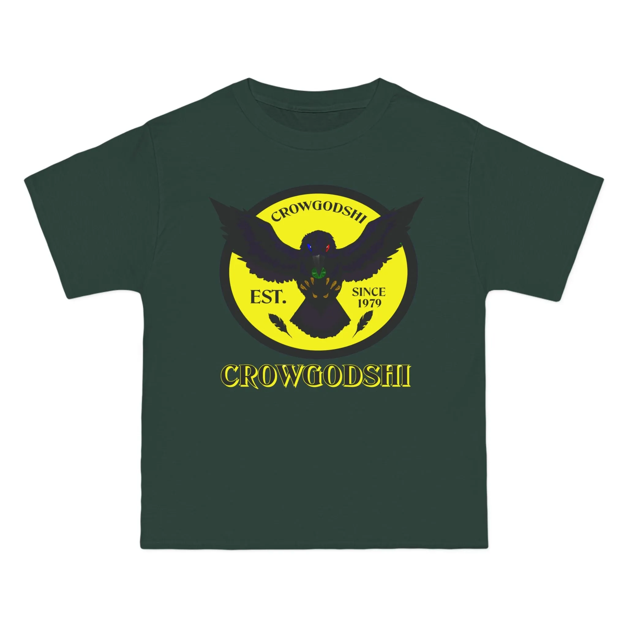 Crowgodshi First Generation Limited Edition Beefy-T®, YELLOW LOGO