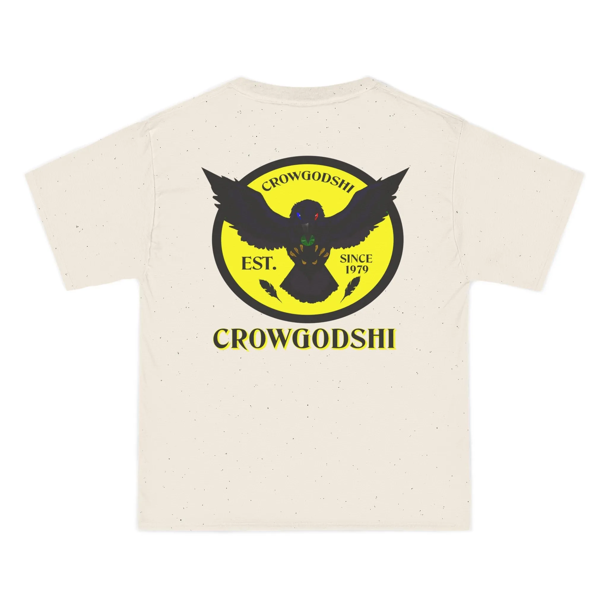 Crowgodshi First Generation Limited Edition Beefy-T®, YELLOW LOGO