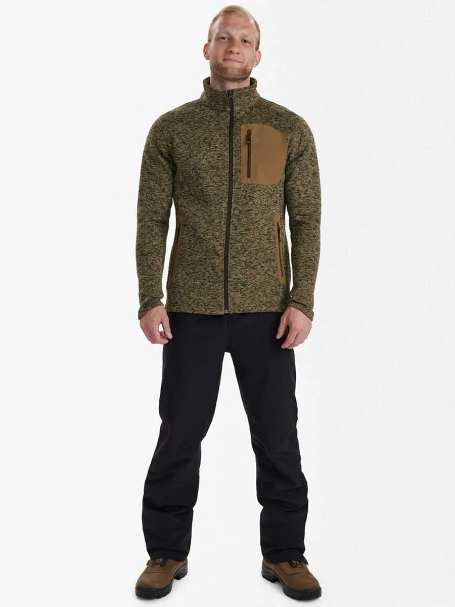 DEERHUNTER Sarek Knitted Jacket - Men's - Butternut Melange