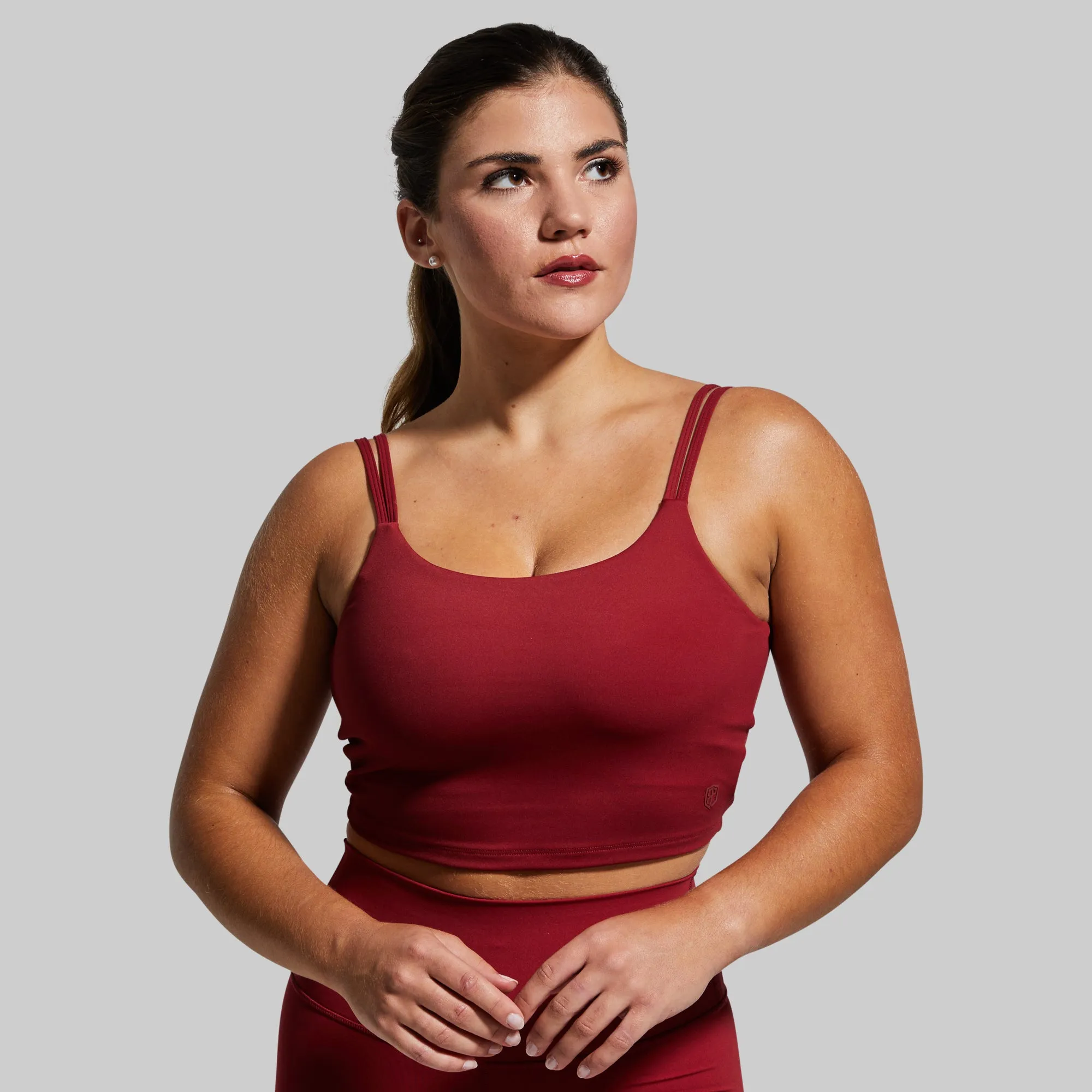 Don't Get It Twisted Sports Bra (Rhubarb)