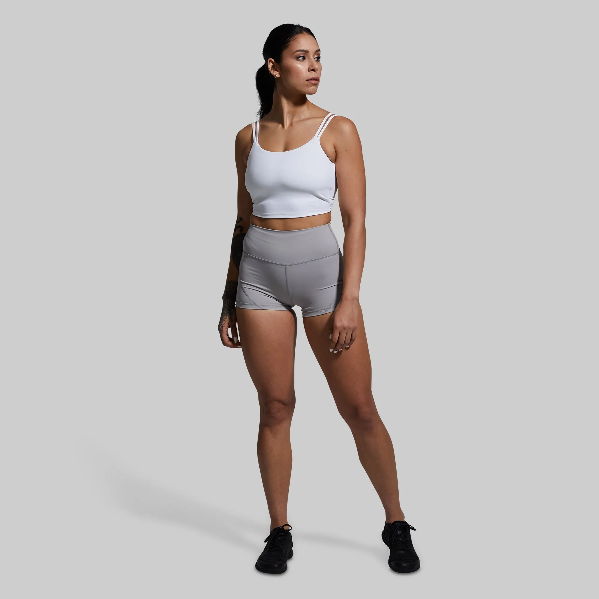 Don't Get It Twisted Sports Bra (White)