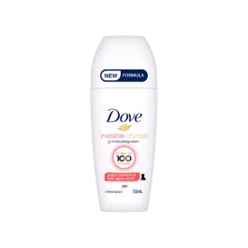 Dove Invisible Crystal Deodorant Roll On 50ml