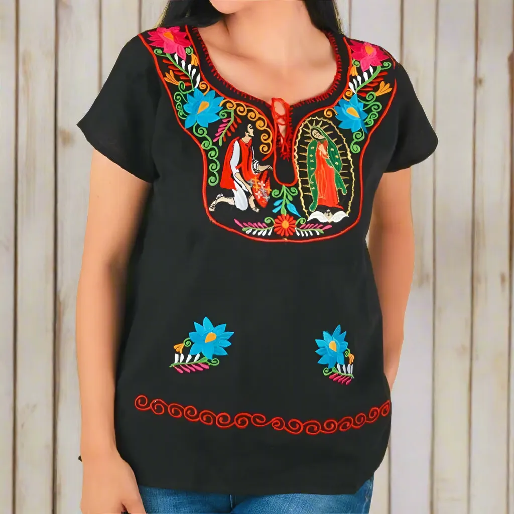 Embroidered Blouse NA-TM-77175