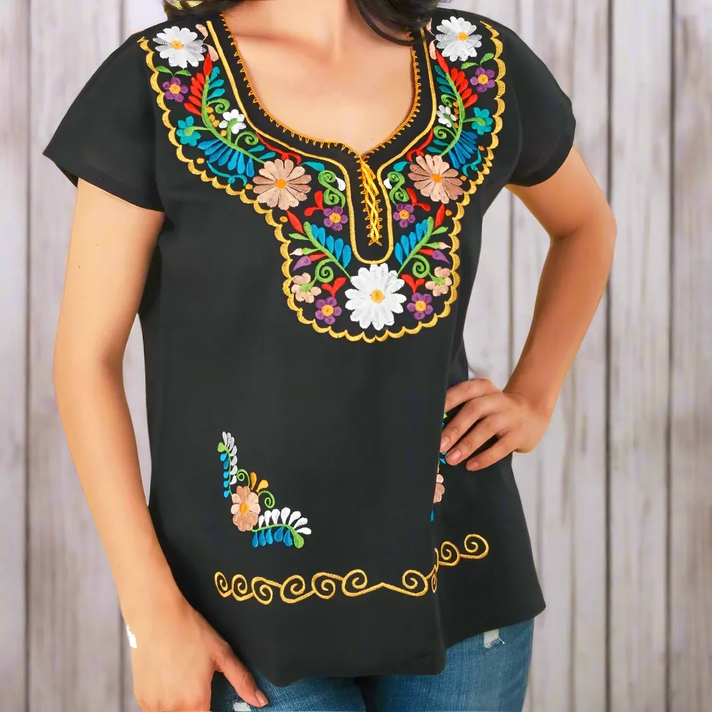 Embroidered Blouse NA-TM-77511