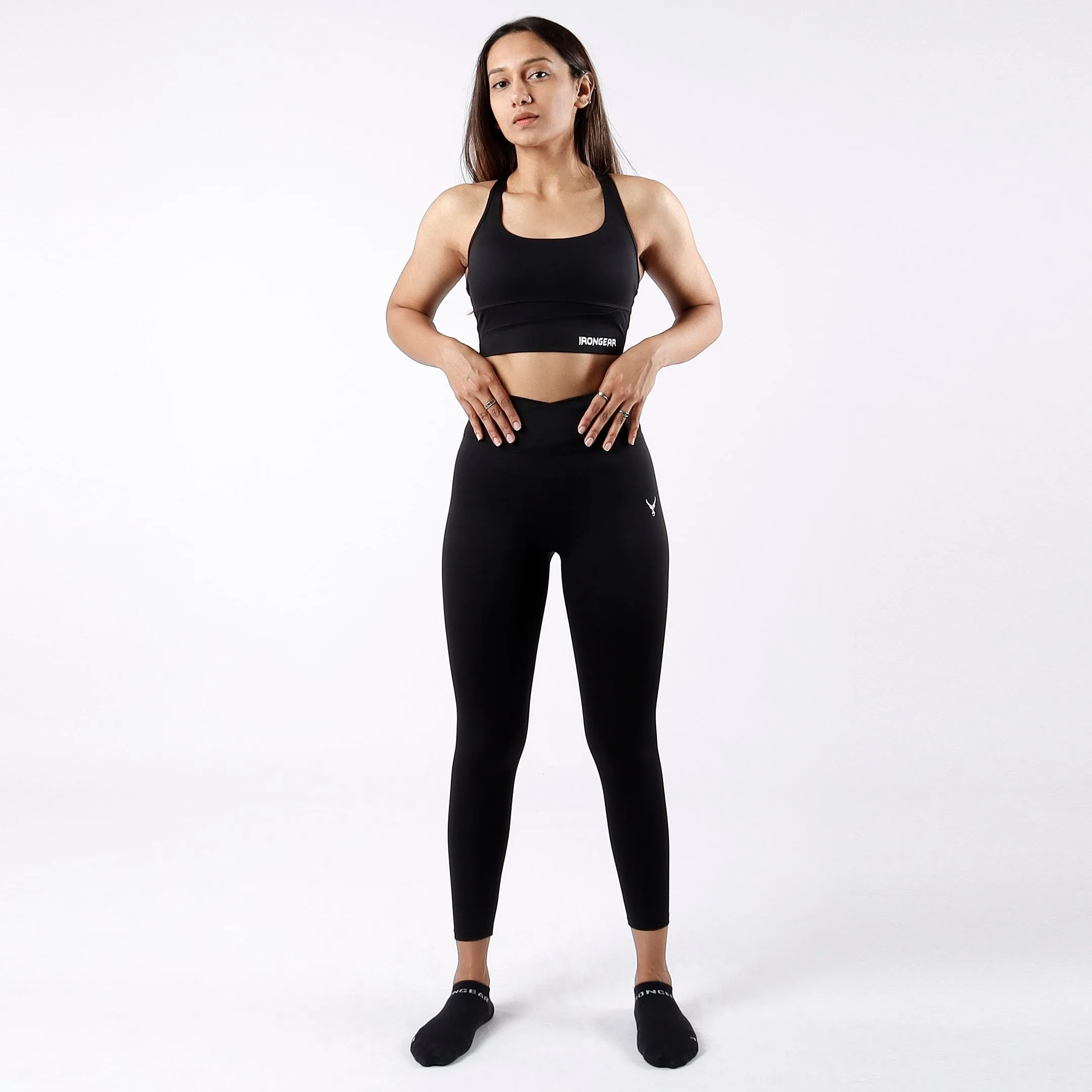 Energy Legging Cross Band High Waist