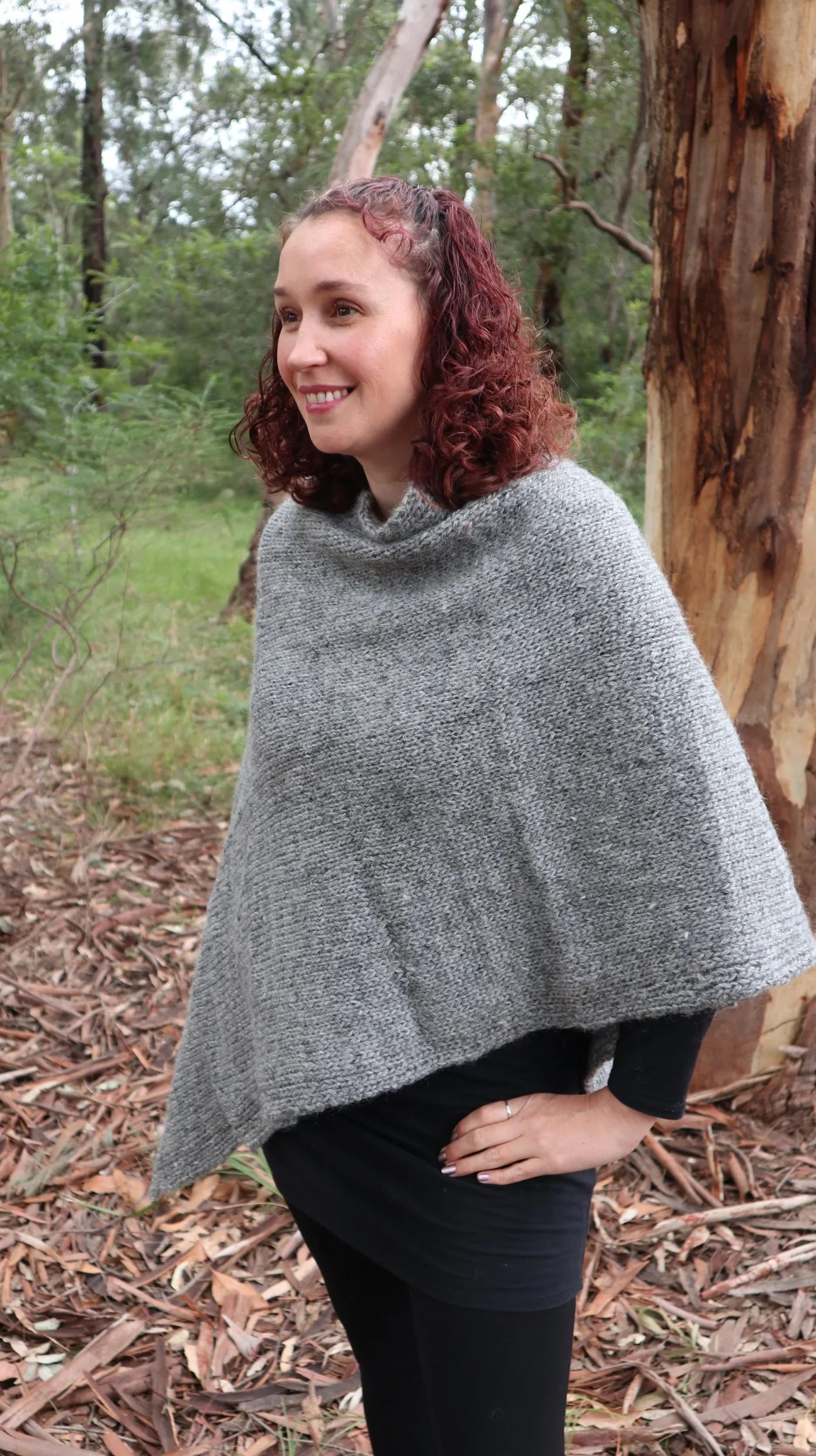 Fair Trade Ethical Women's Woollen Poncho