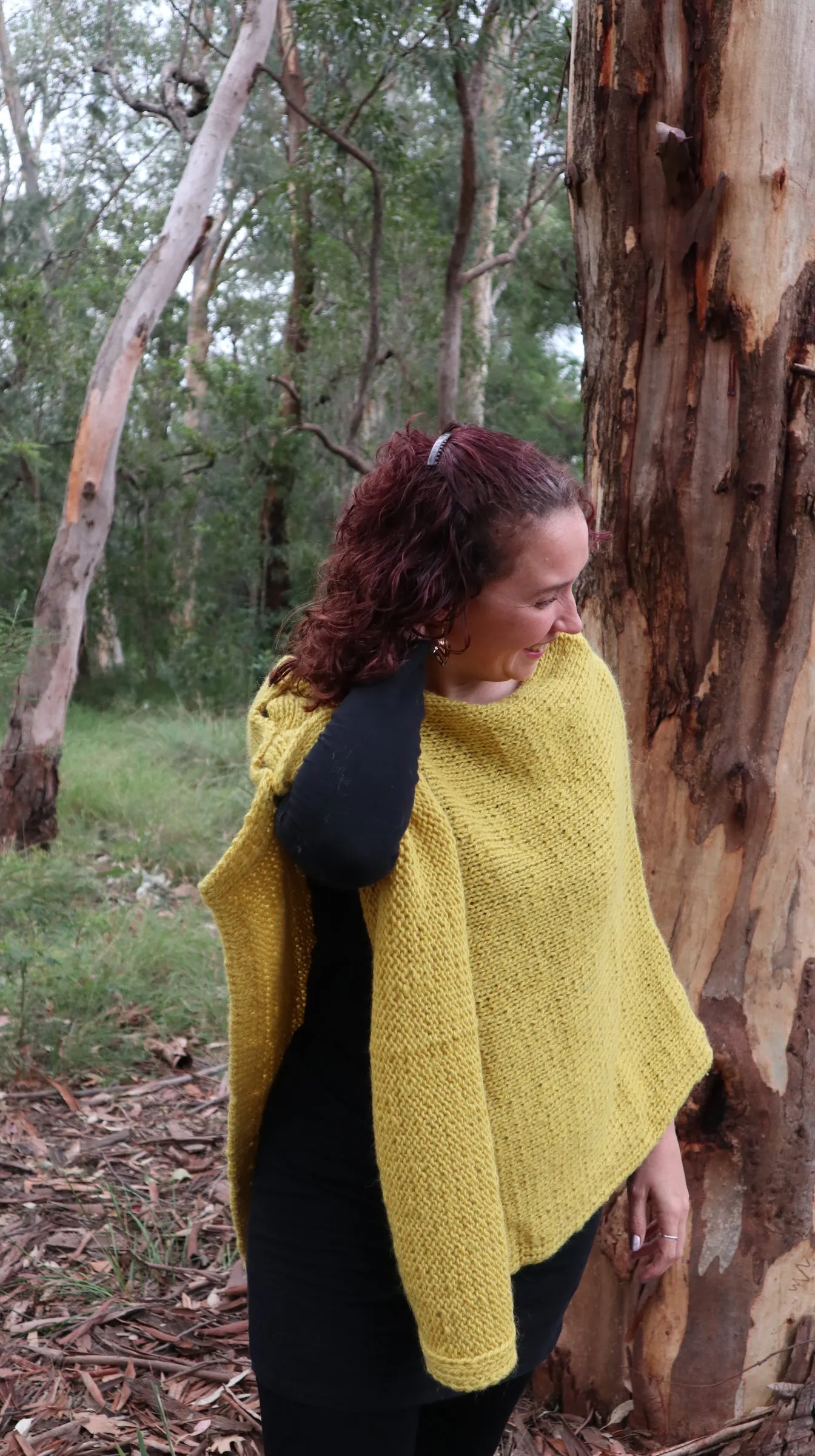 Fair Trade Ethical Women's Woollen Poncho