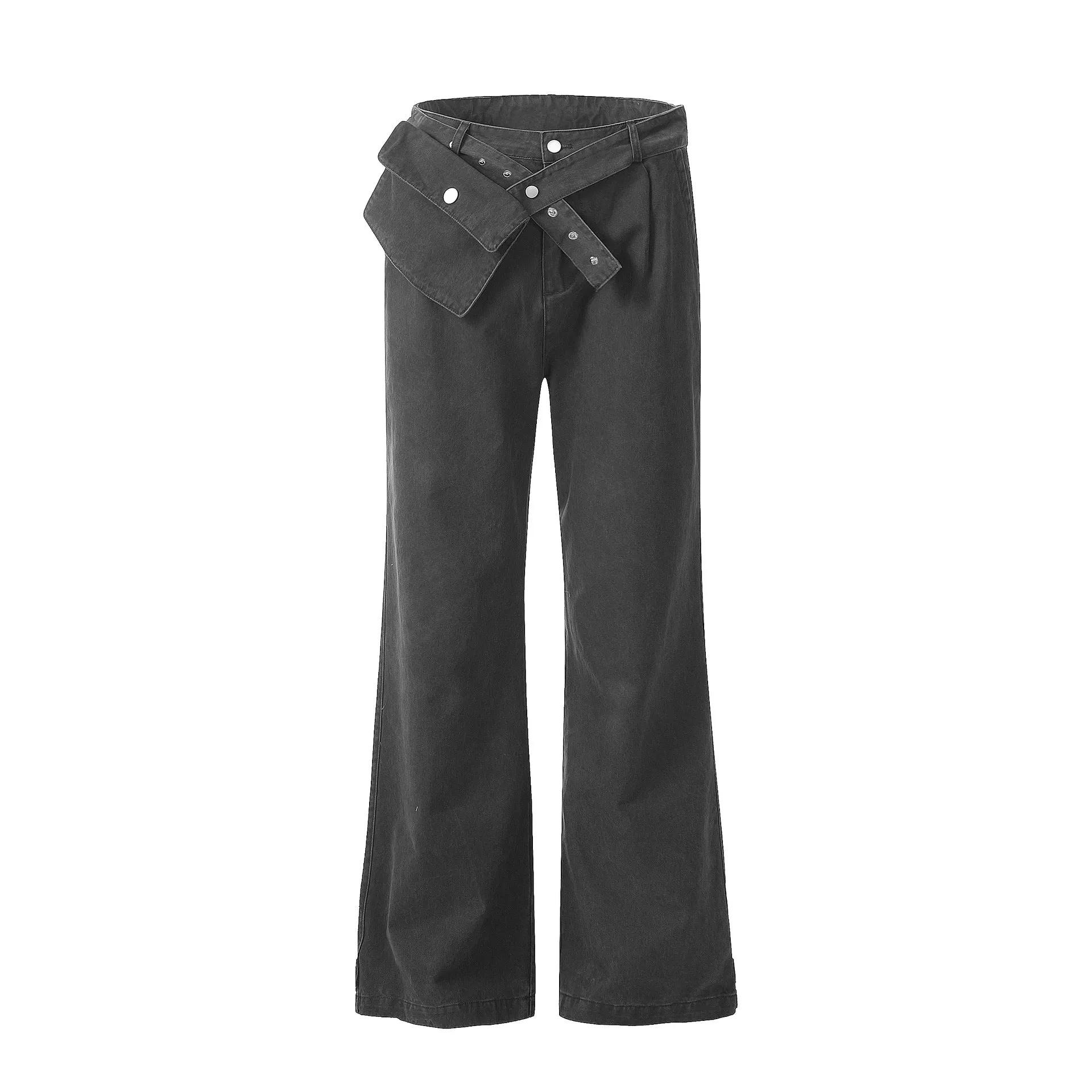 Fashion American Straight Cargo Pants Men