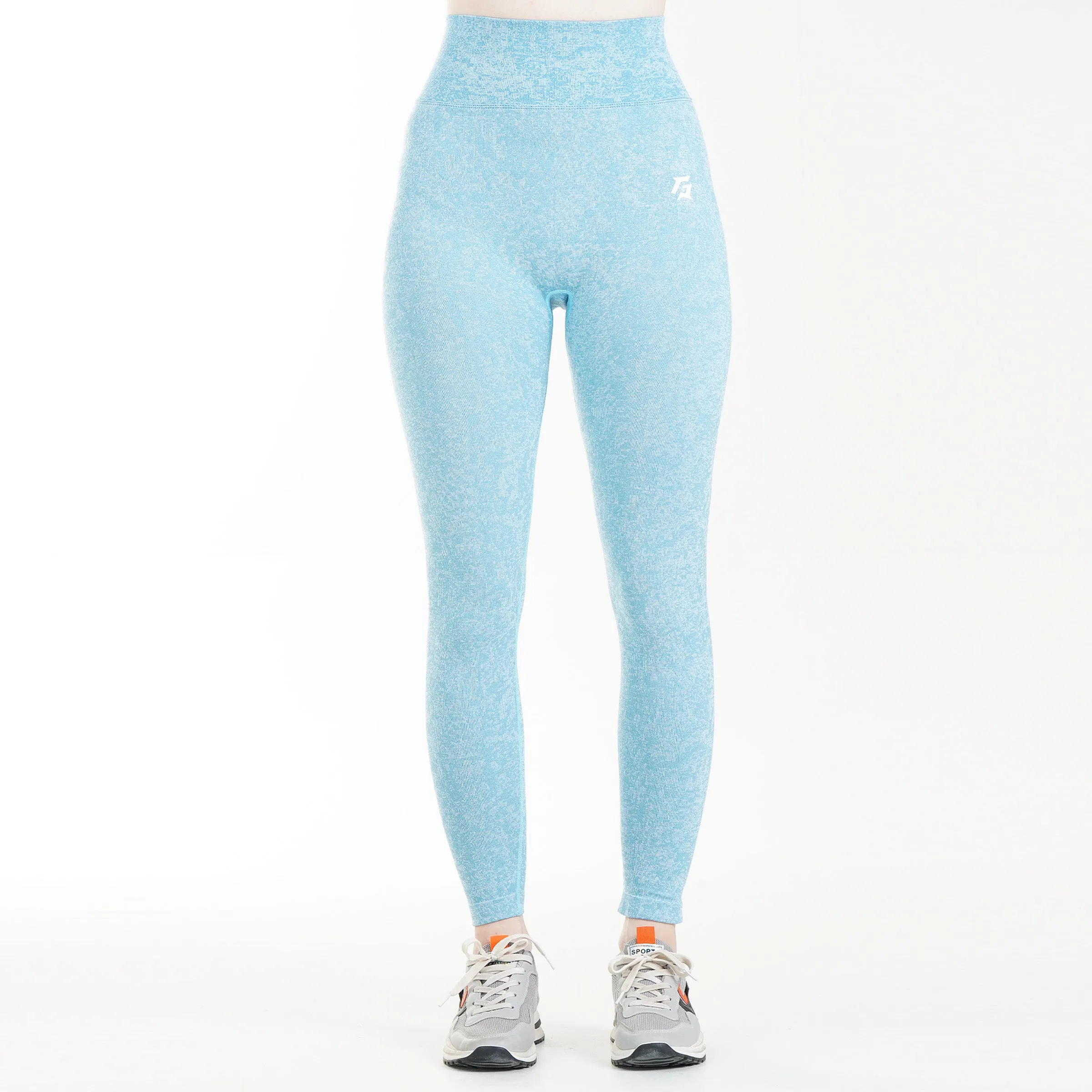 Focal Seamless Leggings (Teal)