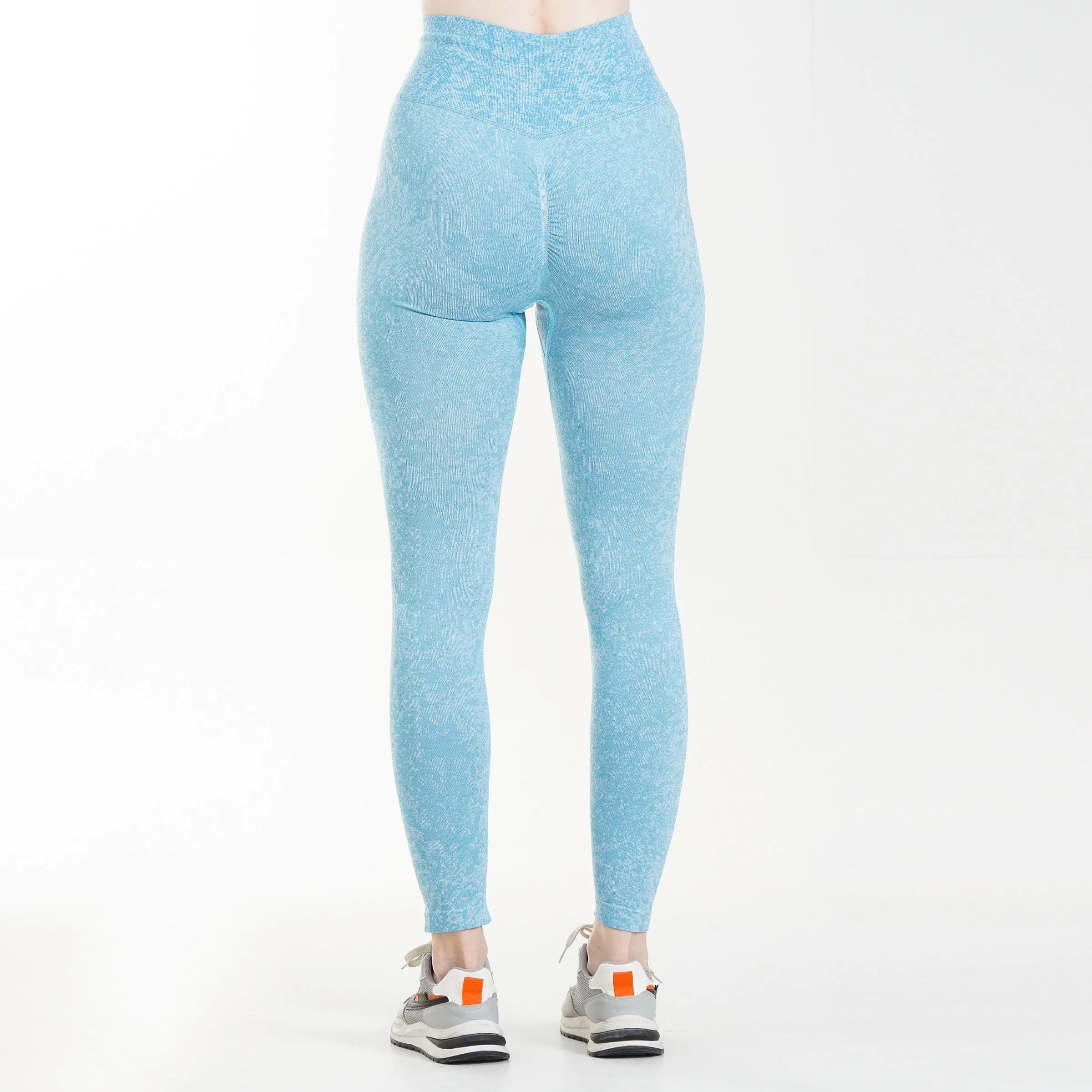 Focal Seamless Leggings (Teal)