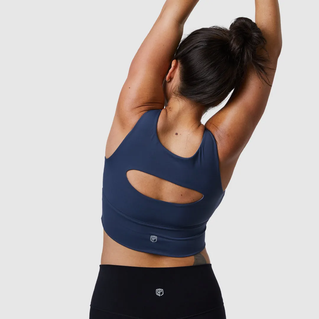 Full Strength Sports Bra (Smokey Navy)