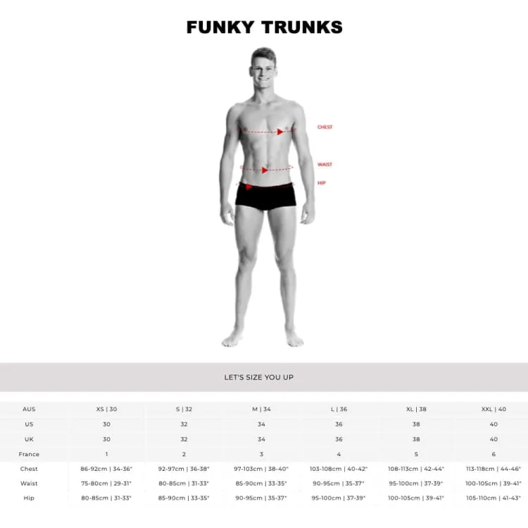 Funky Men Training Jammers-TRUE BLUEY