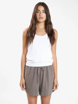 Hemp Relax Short - Light Canteen