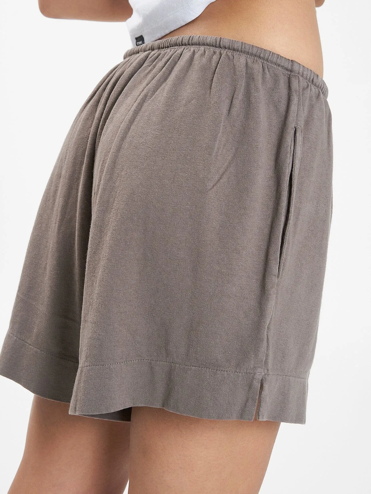 Hemp Relax Short - Light Canteen