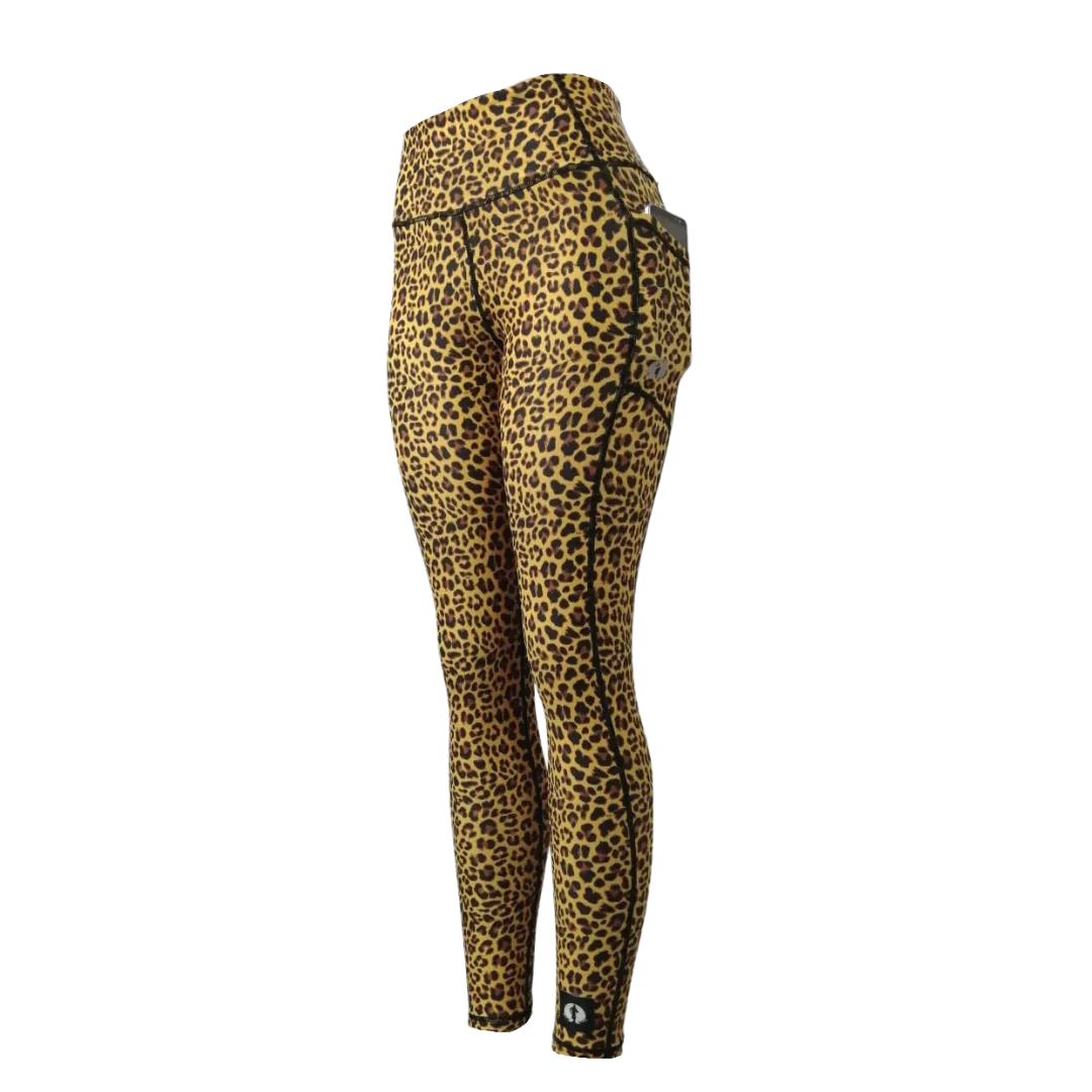 High Waist Full Length - Leopard