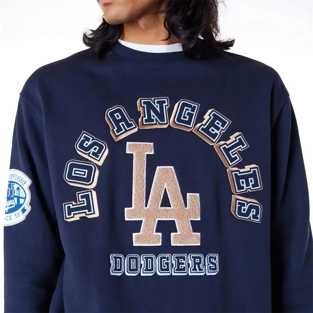 La Dodgers World Series Navy Oversized Fleece Sweat