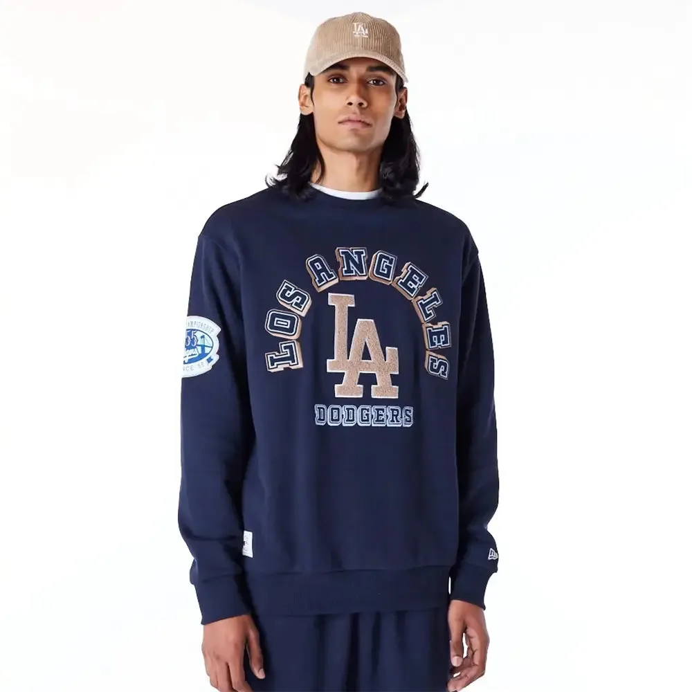 La Dodgers World Series Navy Oversized Fleece Sweat