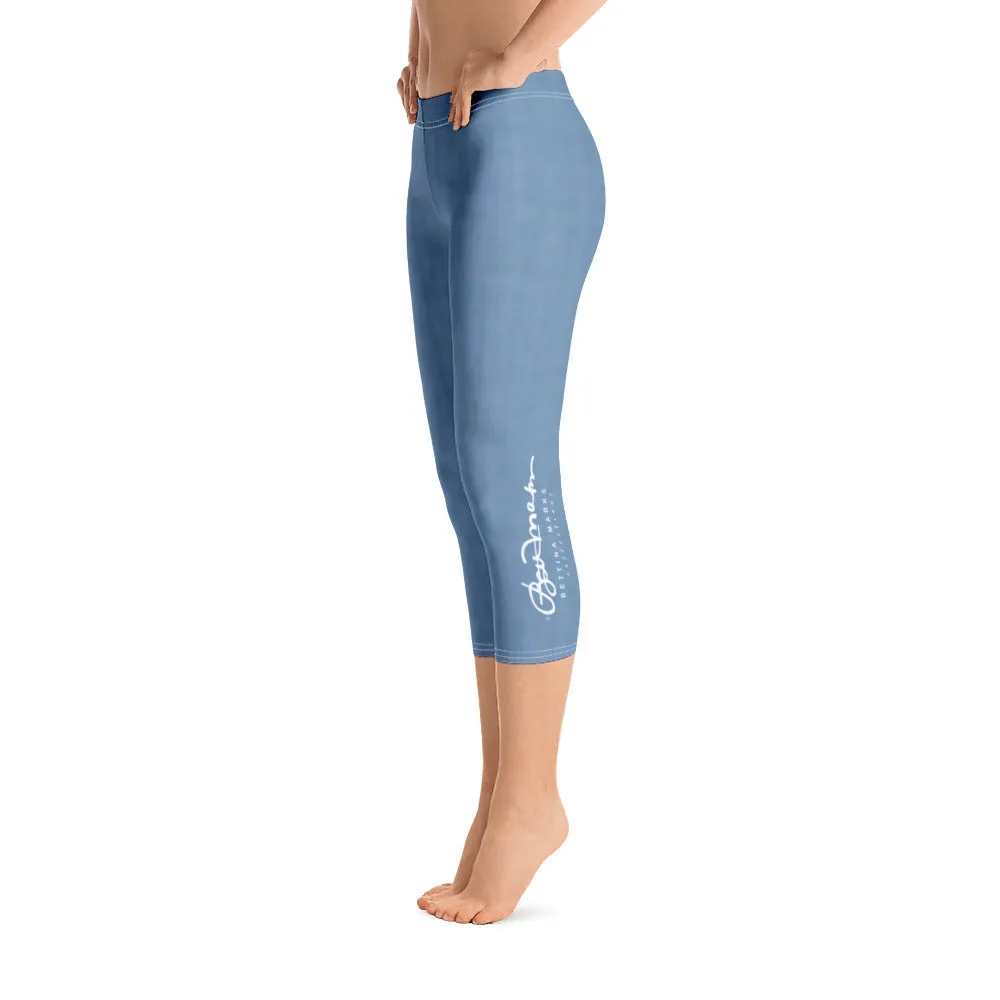 Lapis Space Capri Leggings