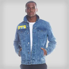 Members Only Men's SpongeBob Nickelodeon Denim Jacket