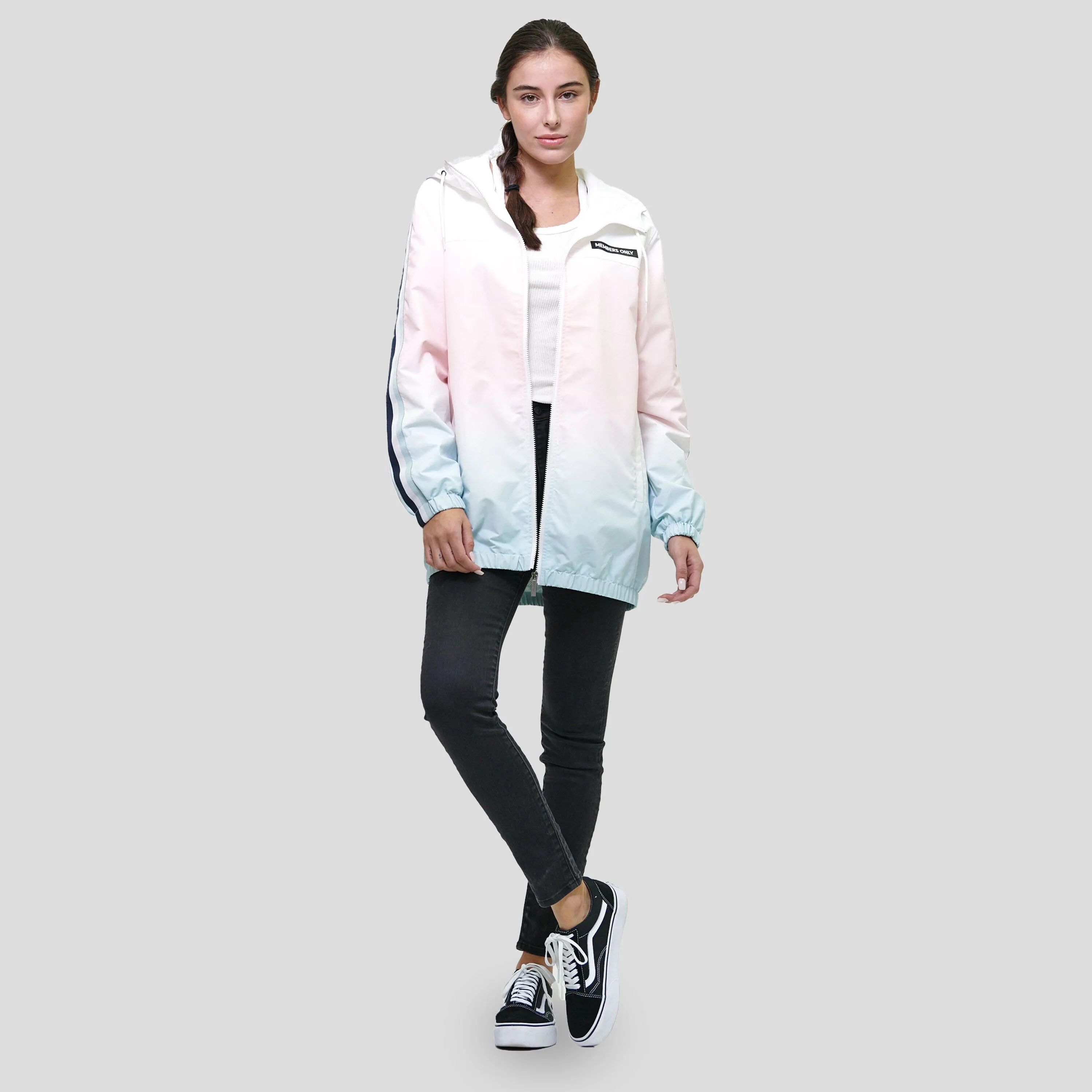 Members Only Women's Ombre Poly Taslon Jacket