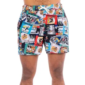 Men Boardshorts Black DXB Meme's