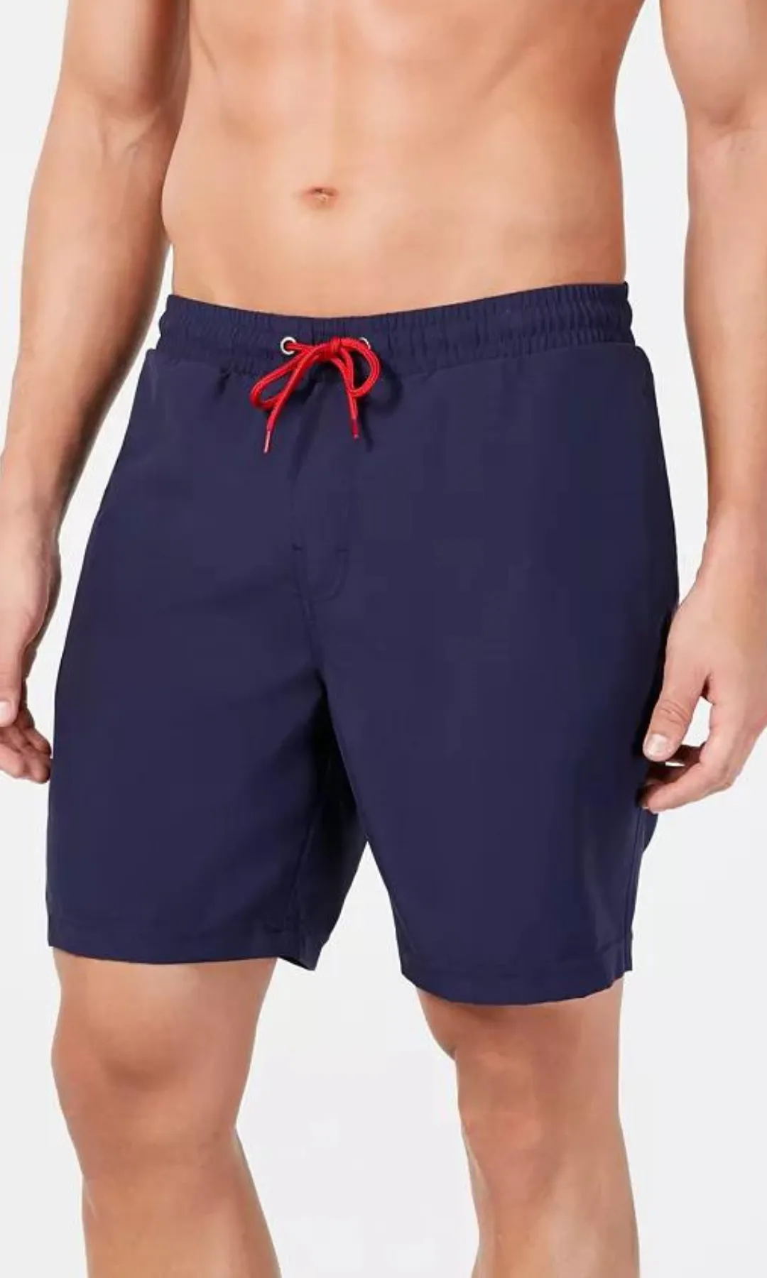 Men Quick Dry Swimsuit (Dark Blue)