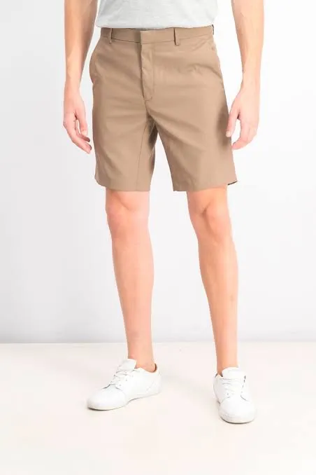 Men Shorts - Light Beige