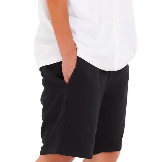 Men summer casual short Black avocado